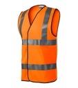 Kamizelka odblaskowa unisex M9V3 - fluorescencyjny pomarańczowy