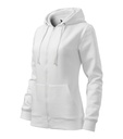 Bluza damska Malfini M411 Trendy Zipper - bialy