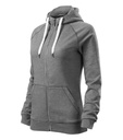 Bluza damska M451 - ciemnoszary melanz