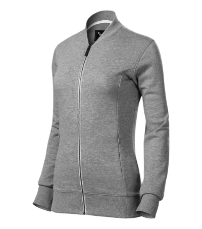 Bluza damska M454 - ciemnoszary melanż