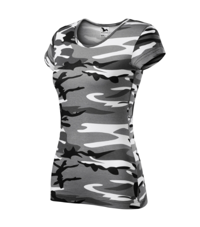 Koszulka damska MC22 - camouflage gray