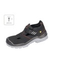 Sandaly unisex MB09 - czarny