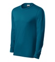 Koszulka unisex Rimeck Resist LS MR05 - petrol blue