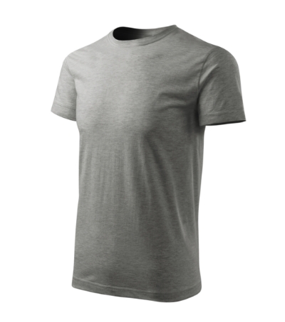 Koszulka unisex MF37 - ciemnoszary melanz