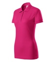 Koszulka polo damska MP22 - czerwien purpurowa