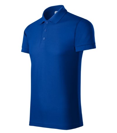 Koszulka polo meska MP21 - chabrowy