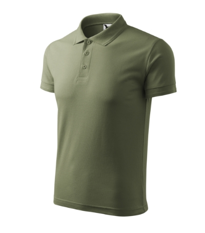 Koszulka polo męska M203 - Khaki