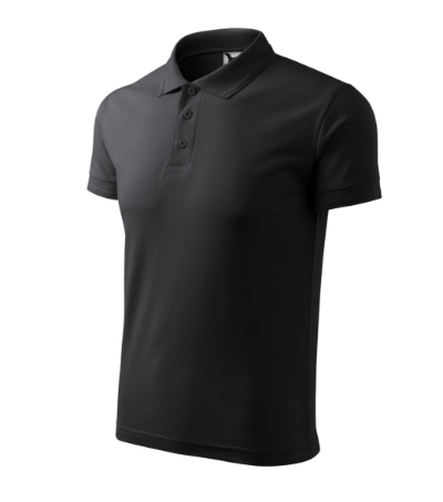 Koszulka polo M203 - ebony gray