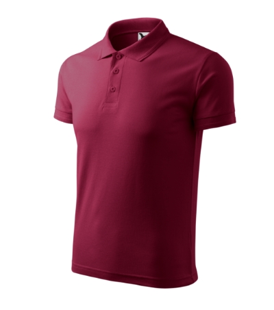 Koszulka polo meska M203 - garnet