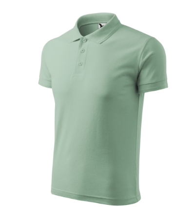Koszulka polo meska M203 - sage