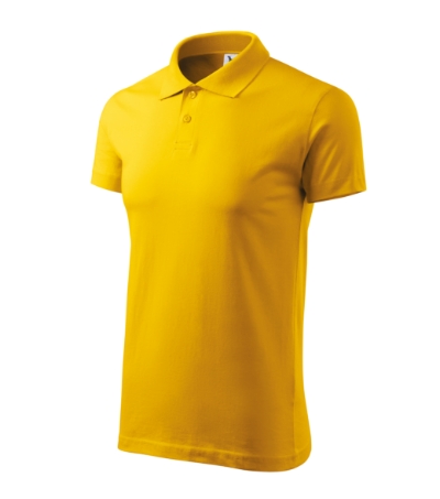 Koszulka polo meska M202 - zolty