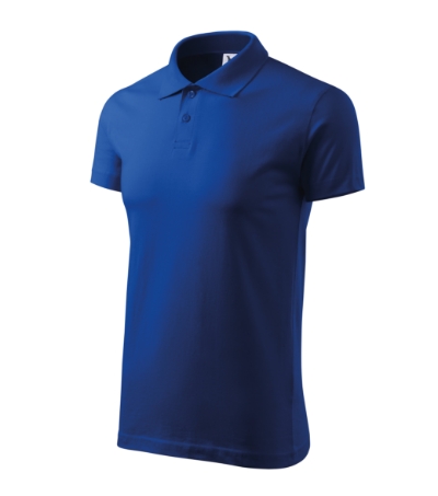 Koszulka polo meska M202 - chabrowy