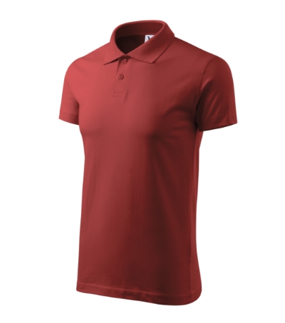 Koszulka polo meska M202 - Bordowy