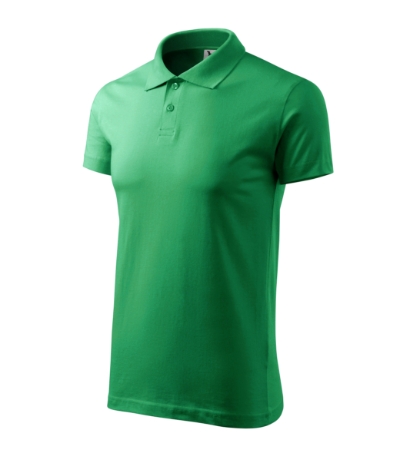Koszulka polo meska M202 - Zielen trawy