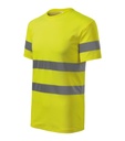 Koszulka unisex M1V9 - fluorescencyjny zolty