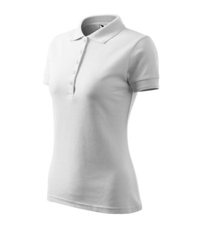Koszulka polo damska M210 - bialy