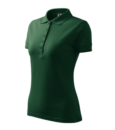 Koszulka polo damska M210 - dark green