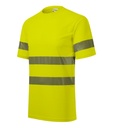 Koszulka unisex M1V8 - fluorescencyjny zolty