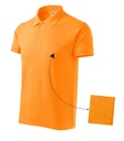 Koszulka polo meska M212 - mandarynkowy