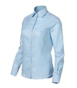 Koszula damska M265 - slant blue/white
