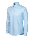 Koszula męska M264 - slant blue/white