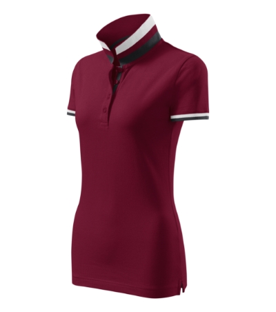 Koszulka polo damska M257 - garnet