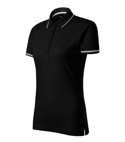Koszulka polo damska M253 - Black