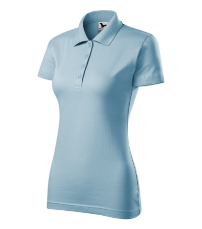 Koszulka polo damska M223 - błękitny