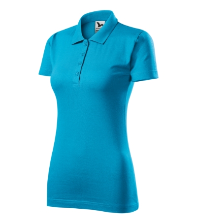 Koszulka polo damska Malfini Single J. M223 - turkus