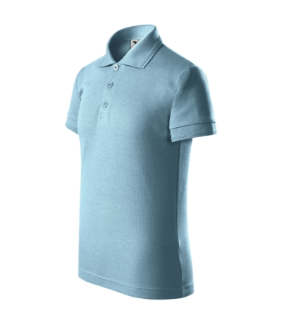 Koszulka polo dziecieca M222 - blekitny