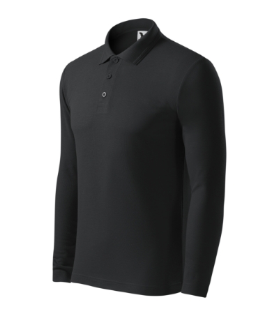 Koszulka polo meska M221 - ebony gray