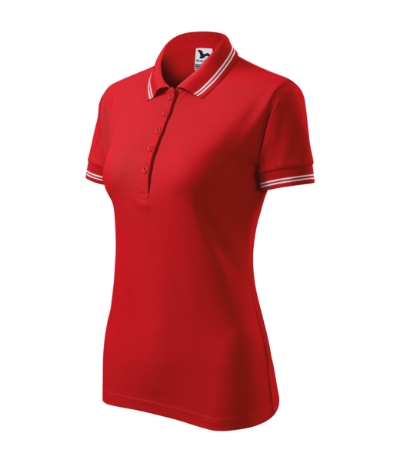 Koszulka polo damska M220 - Czerwony