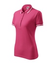 Koszulka polo damska M220 - czerwien purpurowa