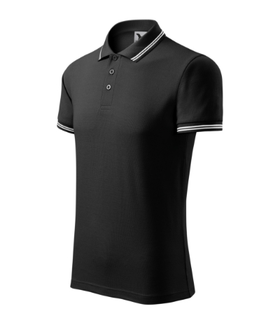 Koszulka polo meska M219 - czarny