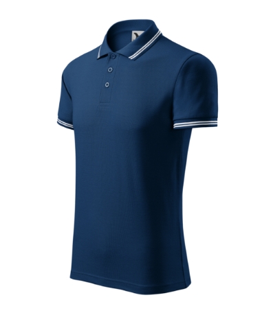 Koszulka polo meska M219 - ciemnoniebieski