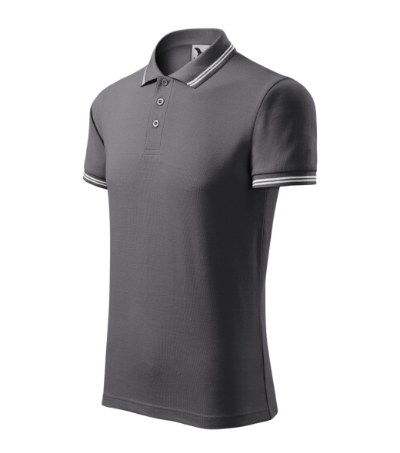 Koszulka polo meska M219 - stalowy