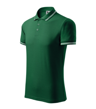 Koszulka polo meska M219 - dark green