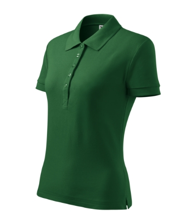 Polo damskie M216 - Bottle Green