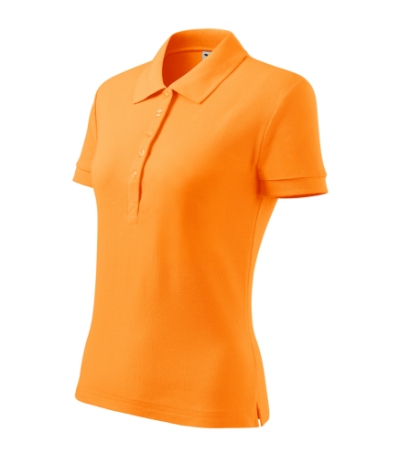 Koszulka polo damska M216 - mandarynkowy