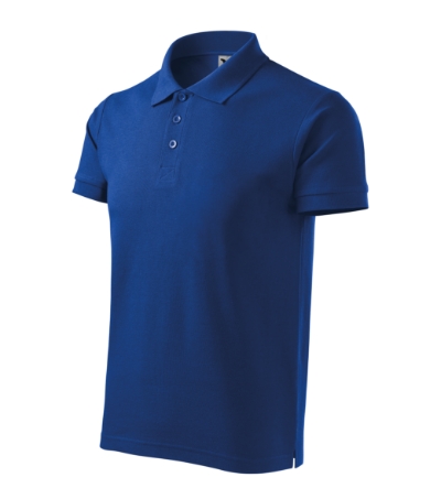 Koszulka polo meska M215 - Chabrowy