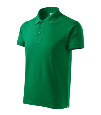 Koszulka polo meska M215 - zielen trawy