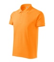 Koszulka polo meska M215 Malfini Cotton Heavy - mandarynkowy
