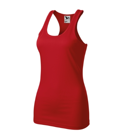 Top damski M167 - czerwony