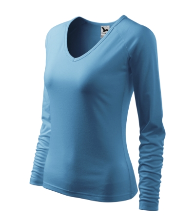 Koszulka damska M127 - lazurowy