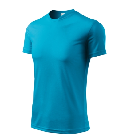 Koszulka męska M124 - turkus