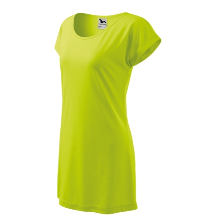 Koszulka/sukienka damska M123 - limetka