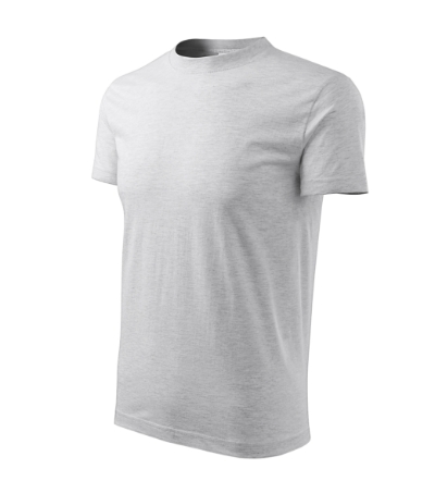 Koszulka unisex M101 - jasnoszary melanz