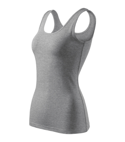Top damski M136 - ciemnoszary melanz