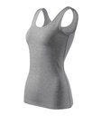 Top damski M136 - ciemnoszary melanz