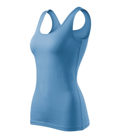 Top damski M136 - lazurowy
